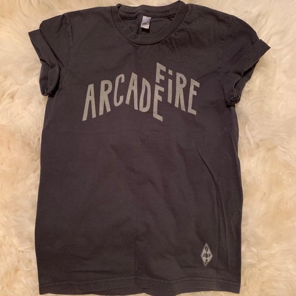 American Apparel Tops American Apparel Arcade Fire Tee Poshmark